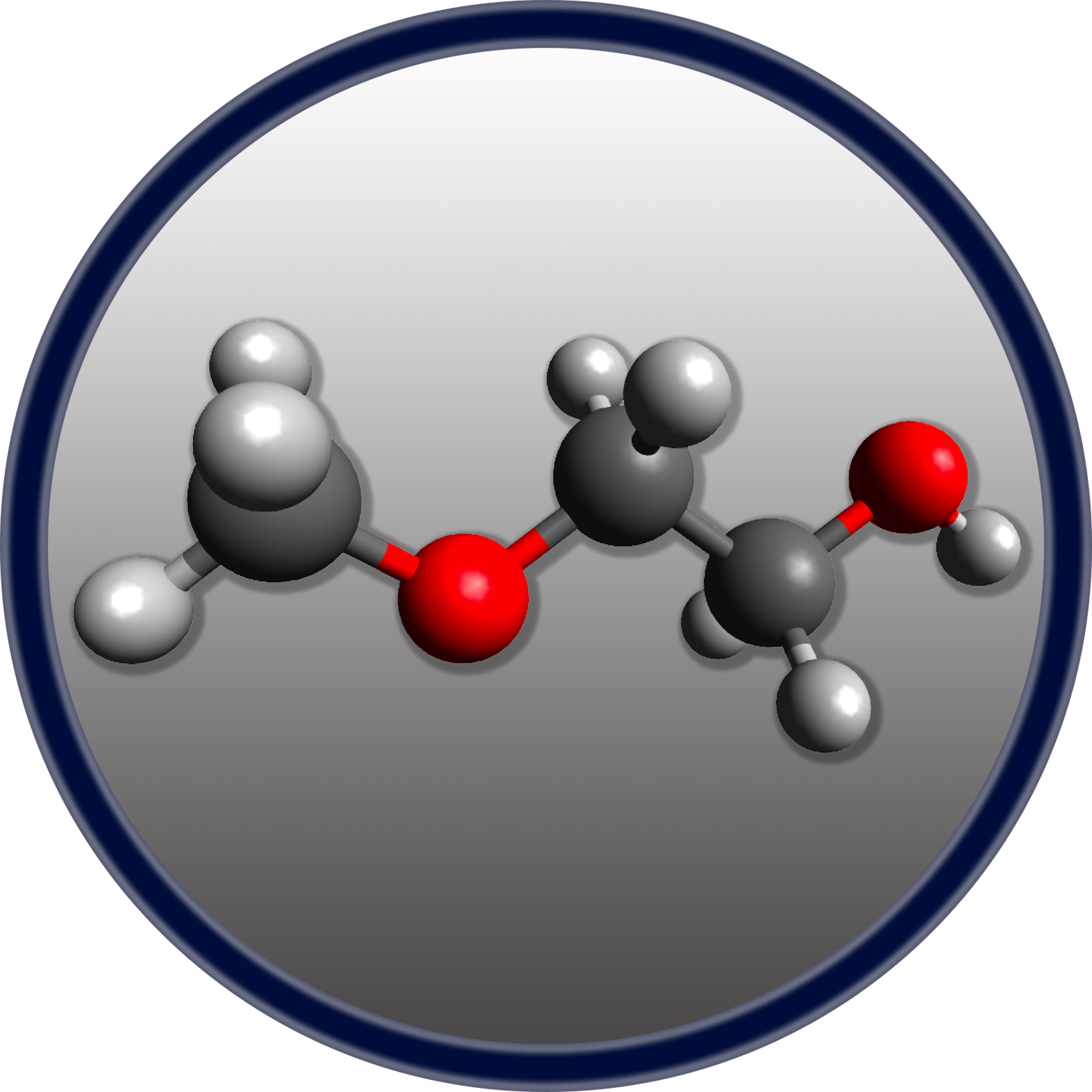 Structure of 2-methoxyethanol